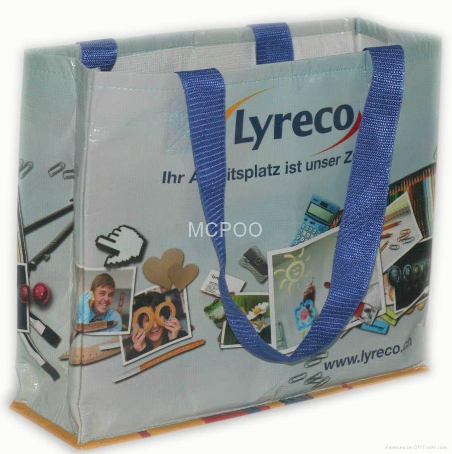 pp woven promotion bag printed with logo
