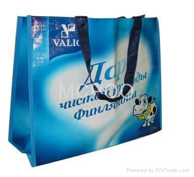 PE woven laminated promotional bag 5