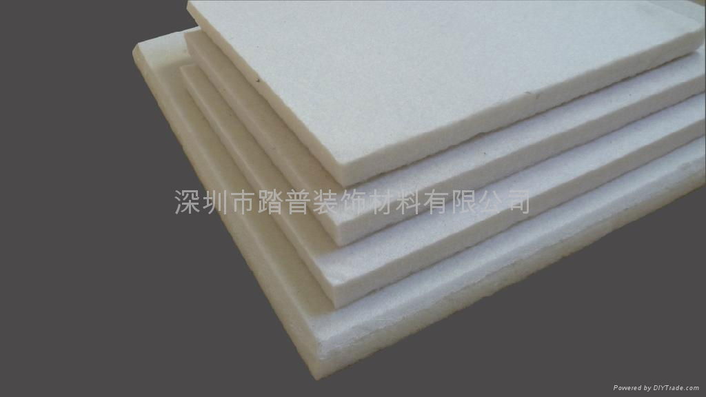 踏普建材聚酯纤维硬质环保吸音棉 5