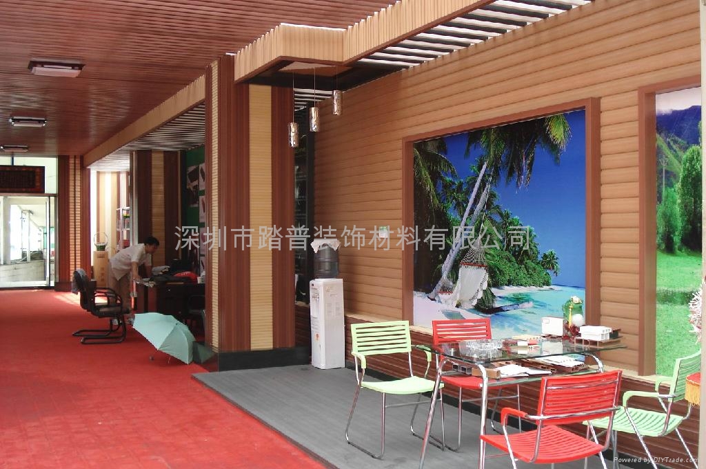 踏普建材生態木裝飾板 4