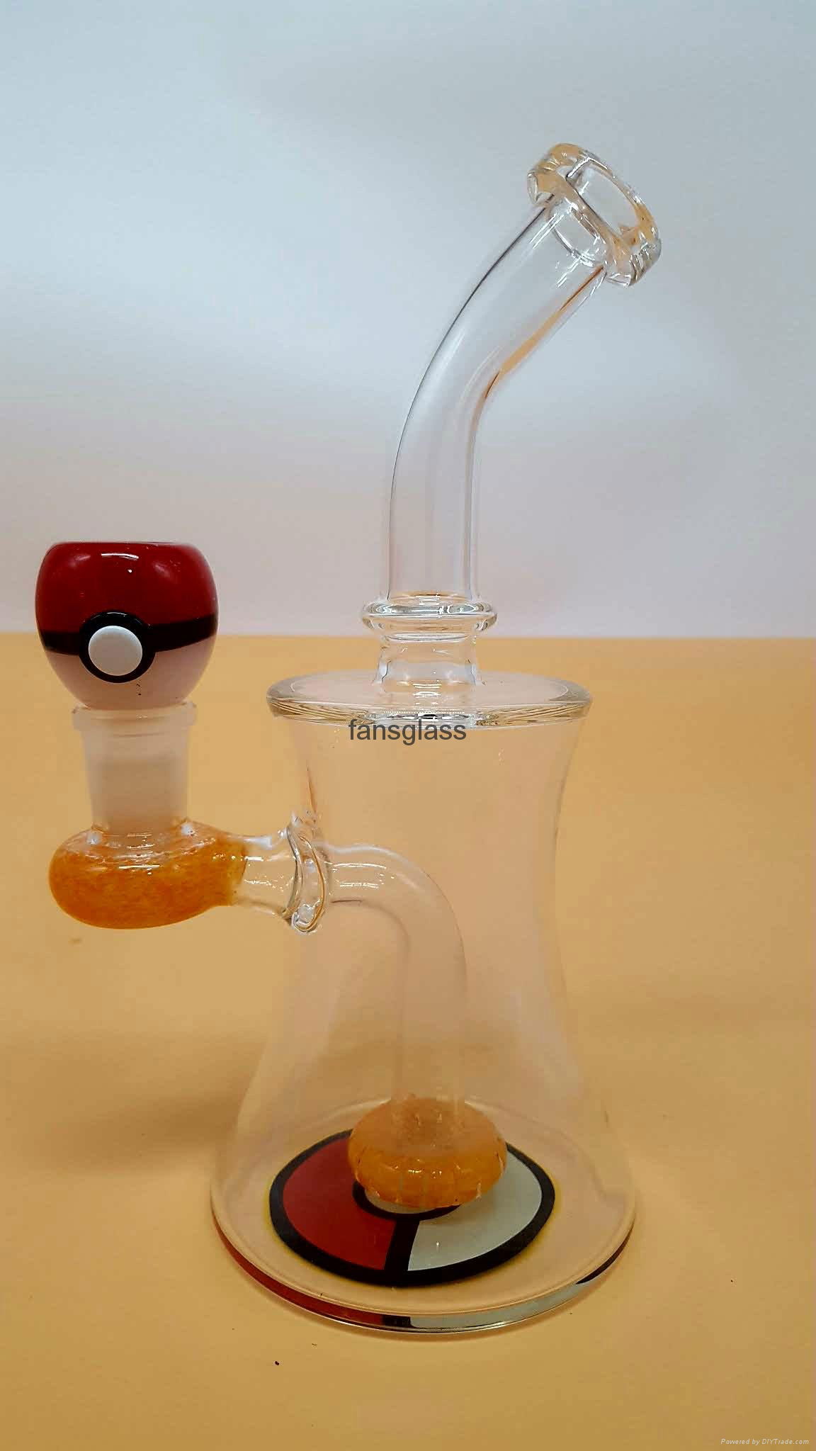 2018 newest glass water pipe smoking pipe 2