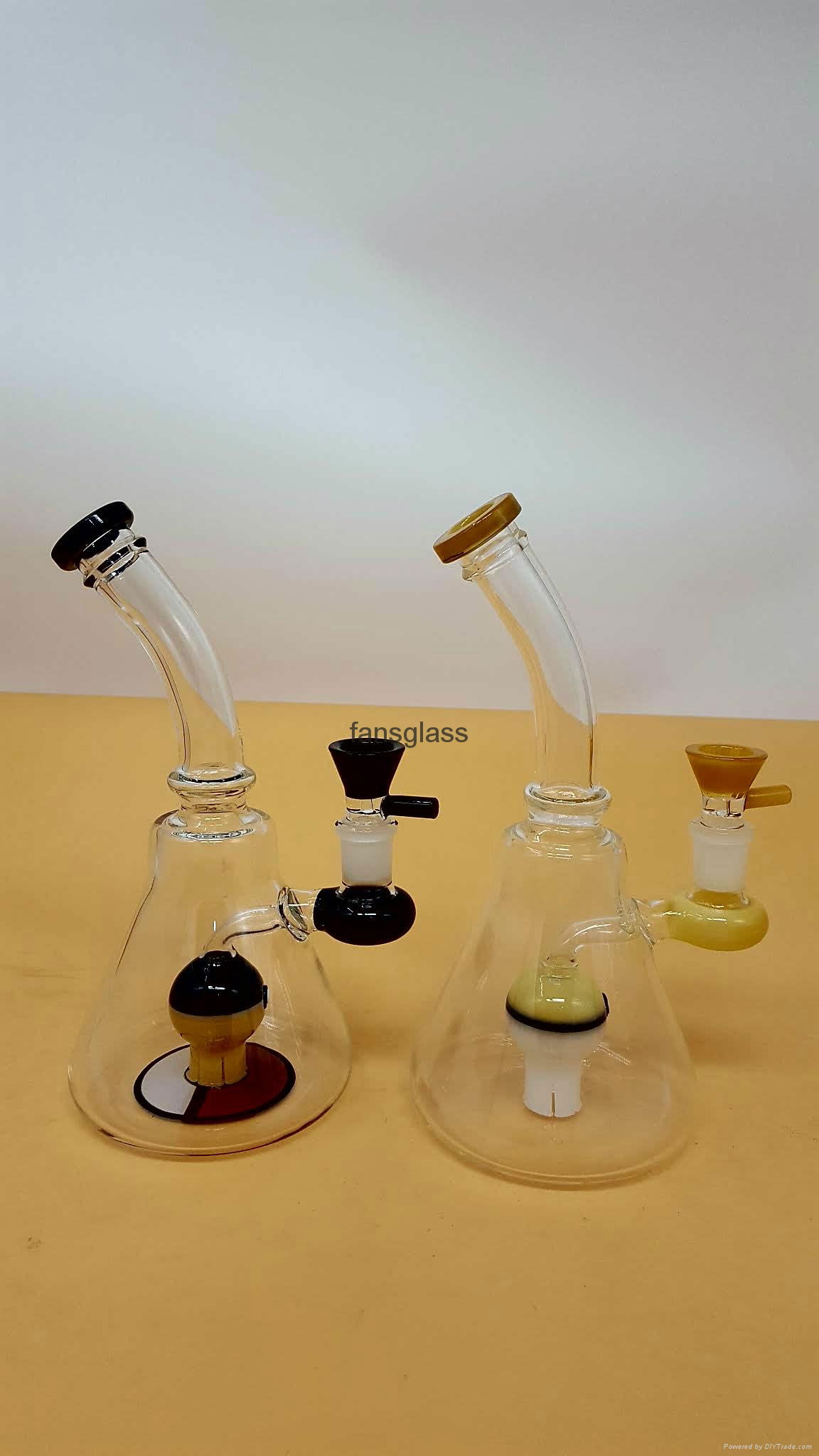 2018 newest glass water pipe smoking pipe 3