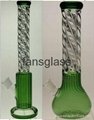 new glass recyclers water pipe with