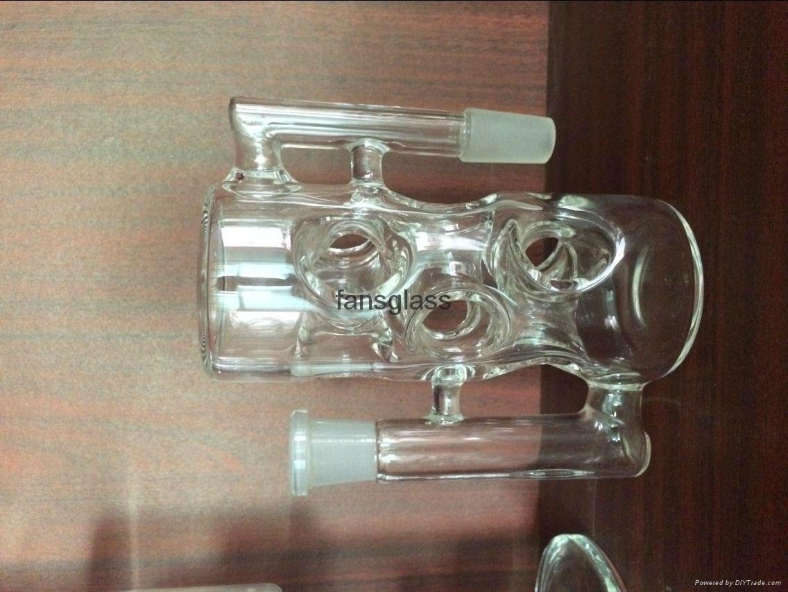 GLASS water pipe ash catchers