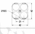 18650 4P batttery holder