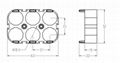 18650 6P battery holder