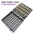 18650 battery 7*9W holder 4