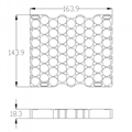 18650 battery 7*9W holder 5