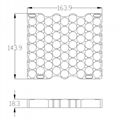 18650 battery 7*9W holder