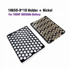 18650 battery  9*10W holder