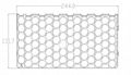 18650 battery  6*14W holder