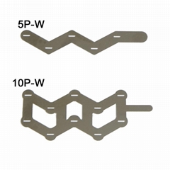 18650 battery pure nickel tab 10P or 5P W-shaped nickel belt