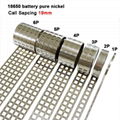 18650 battery nickel strip 1P/2P/3P/4P/5P/6P nickel tab battery spacing 19mm