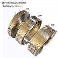  18650 batteryNickel belt 2W 3W 4W nickel tab battery spacing 18.5mm