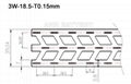  18650 batteryNickel belt 2W 3W 4W nickel tab battery spacing 18.5mm