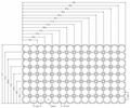 32650 battery overall  support with center spacing of 34.5mm