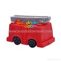 Soododo 3d fire truck shapede erasers 1