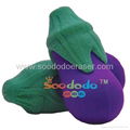 Soododo 3d eggplant shaped erasers 1