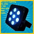 7*3W RGB 3IN1 LED Par Light (BS-2002)  1