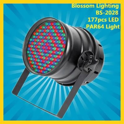 177pcs LED RGB PAR64 Light (BS-2028)