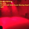 19*10W LED Wash Zoom Moving Head Light (BS-1021)  3