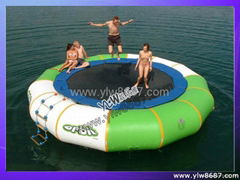 water inflatable trampoline park