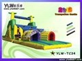 inflatable jumping trampoline,children inflatable bouncer,inflatable jumping bed 5