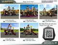 YLW amusement outdoor playground equipment for kids park