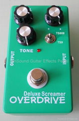 欣賞 TUBE SCREAMER TS9和TS808過激勵效果器