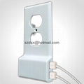 SnapPower USB Charger - Outlet Coverplate with Built in USB