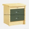 New Nightstand High Grade Furniture Bedside Table made of Pine Wood