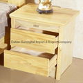 New Nightstand High Grade Furniture Bedside Table made of Pine Wood 5