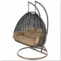 Balcony hanging chair wicker egg chair outdoor garden patio swing chair
