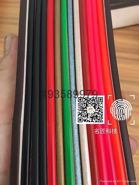 Colorful leather edge paint 2