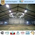 AC Weighted Clearspan marquee 25x35m with sidewalls for 1000 people ceremony or  2