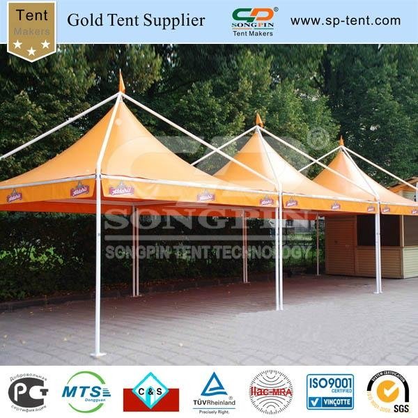 5x5m gazebo canopy tents for multipurpose sports events conneced together 3