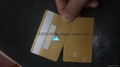 Gold blank Chip cards with holograms 3