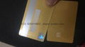 Gold blank Chip cards with holograms 4