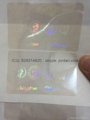 USA CT State ID overlay hologram