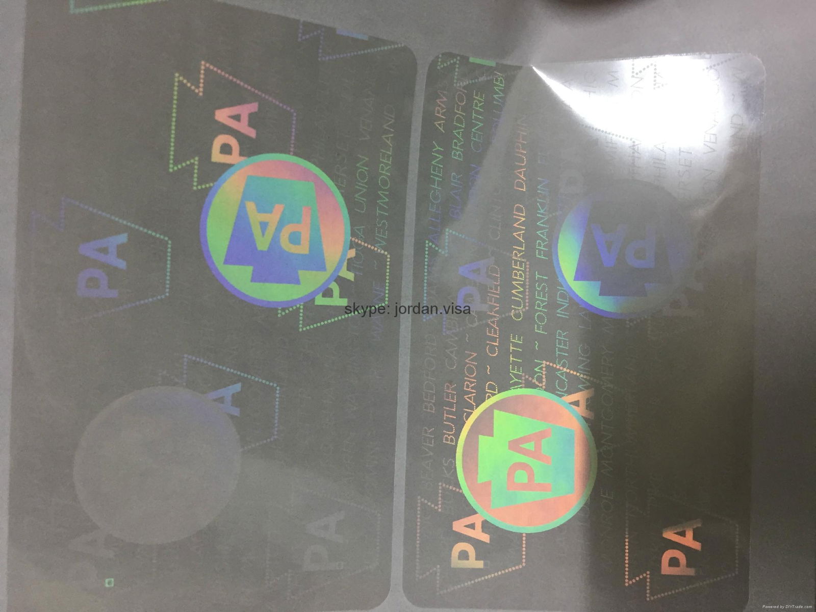 PA DL overlay hologram  2