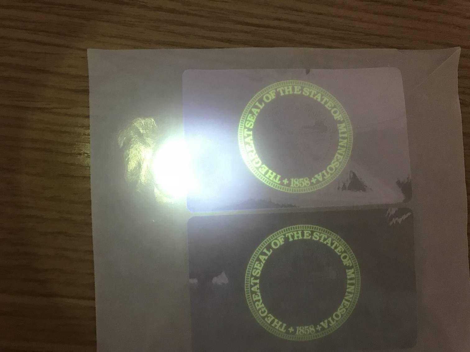 Minnesota ID Overlay hologram 2