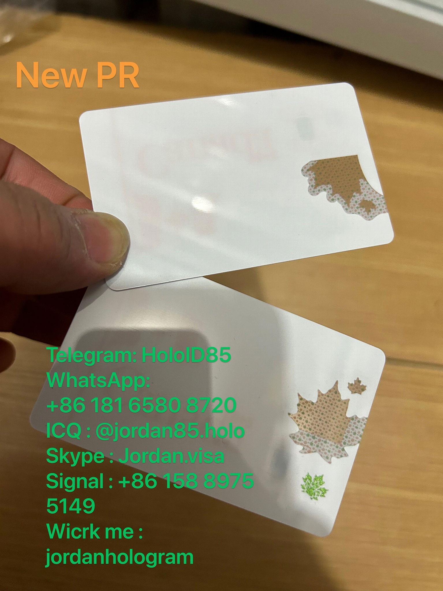 New PR cards UV 2