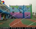 山东聊城开发区天才宝贝幼儿园墙体彩绘