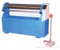 three roller asymetrical plate rolling machine 1