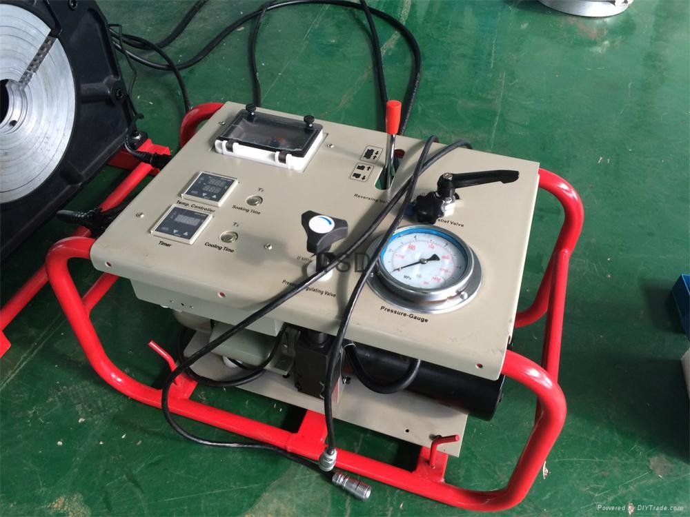 TSD315D hdpe pipe welding machine automatic butt fusion connector  2