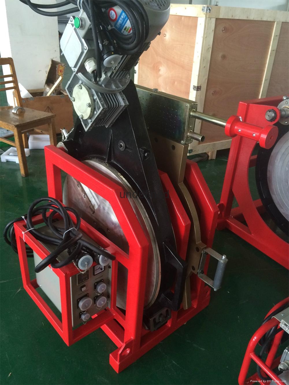 TSD800D pe gas pipe hydraulic butt fusion welding tool for hdpe welder