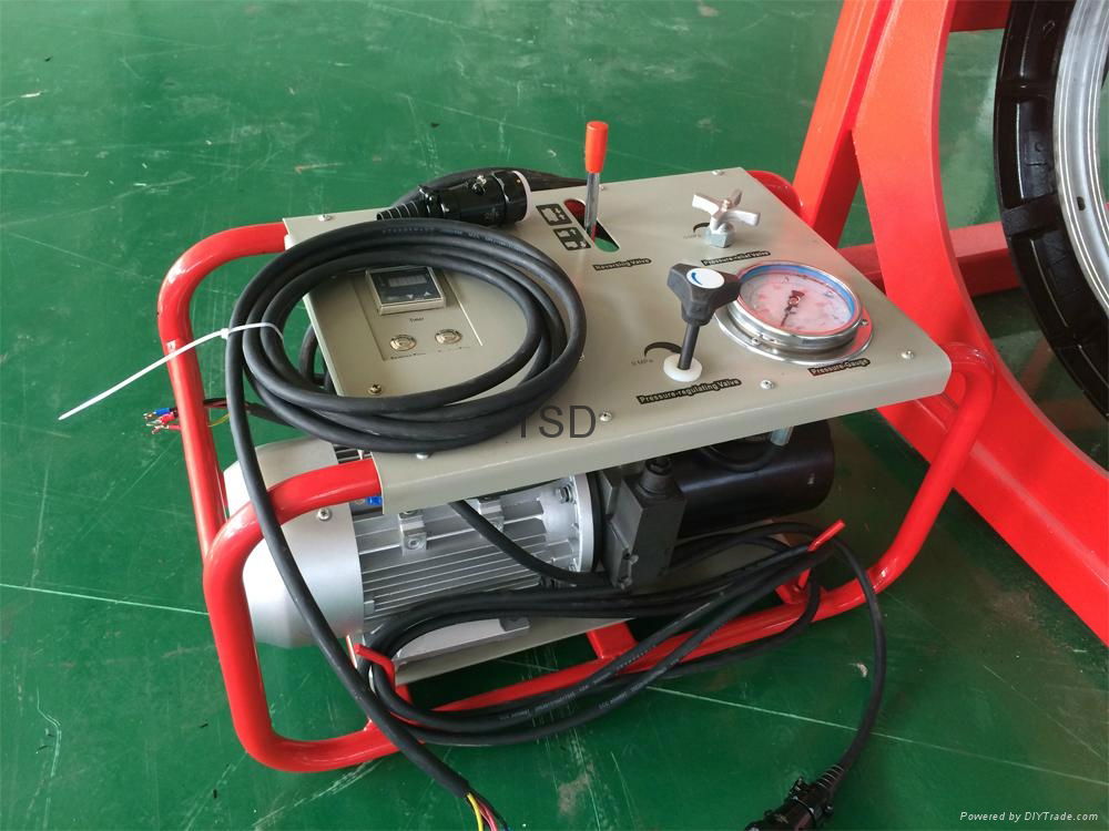 TSD630D hydraulic plastic tubing hdpe pipe fusion poly pipe welder 3