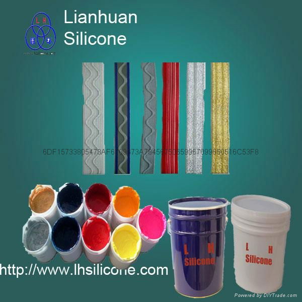 High glossiness silicone screen printing ink 2