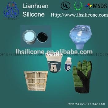 Printing silicone rubber