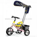 2019 New Fashion Luxury Kids Tricycle 4